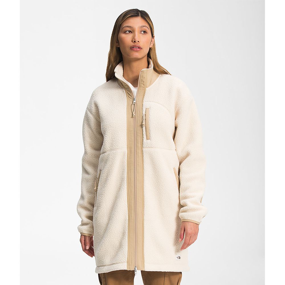 The North Face Fleece Womens Australia - The North Face Cragmont Fleece Beige / Sand / Khaki (GEV-49